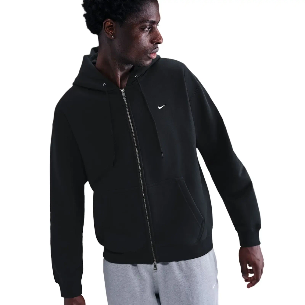 Баскетбольная толстовка Nike Solo Swoosh Black Sweatshirt