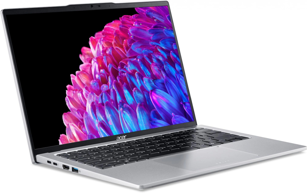Ноутбук  Acer Swift Go 14 SFG14-73-70EH 14 ", Core Ultra 7, 16 Гб RAM, 1 Тб SSD, Arc graphics, Серебристый
