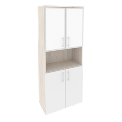 Onix Шкаф высокий широкий O.ST-1.4 R white  800*420*1977