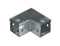 Горизонтальный глухой угол 90 градусов 50х50