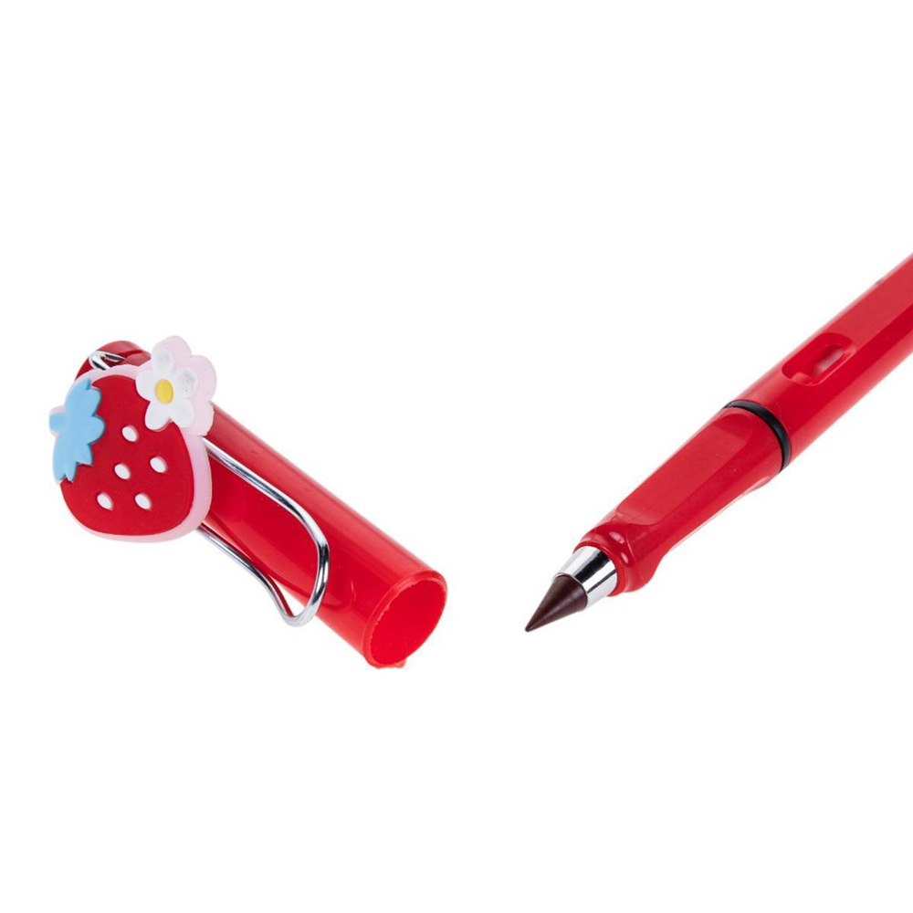 Набор вечных карандашей 12 штук с ПВХ игрушками