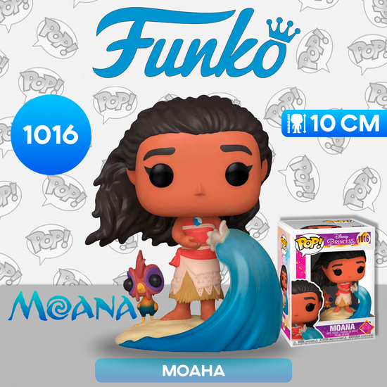 Фигурка Funko POP! Disney Ultimate Princess Moana (1016) 55970 / Фигурка Фанко ПОП! по мотивам мультфильма "Моана", Моана