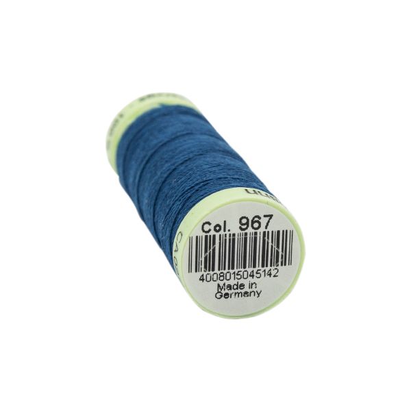 Нитки отделочные Gutermann Top Stitch 30 (30 метров), 5 кат. | 967 водная синь