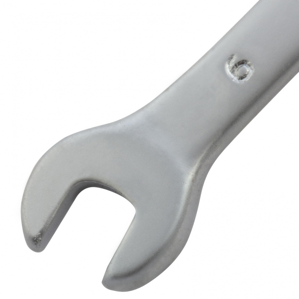 КЛЮЧ КОМБИНИРОВАННЫЙ MATRIX 6ММ CRV МАТОВЫЙ ХРОМ 15102