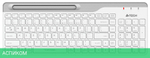 Клавиатура A4Tech Fstyler белый/серый (FBK25)