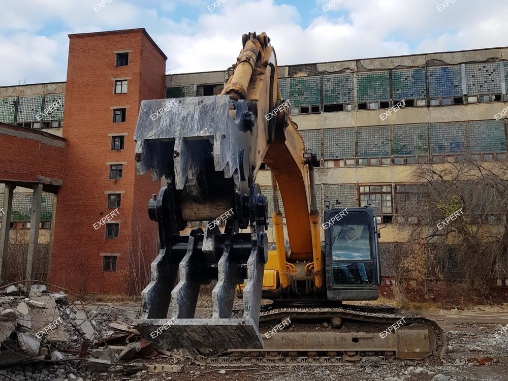 Бетонолом крашер механический на Экскаватор JCB