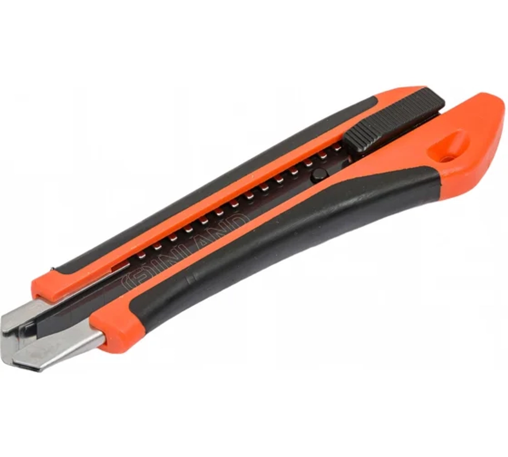 Строительный нож с лезвием 18;25мм Центроинструмент Finland