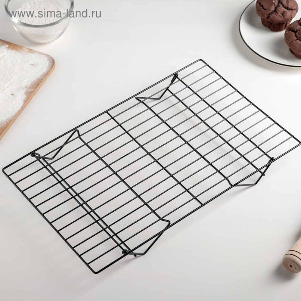 Решётка для остывания выпечки 3-х ярусная, 40,5×25 см
