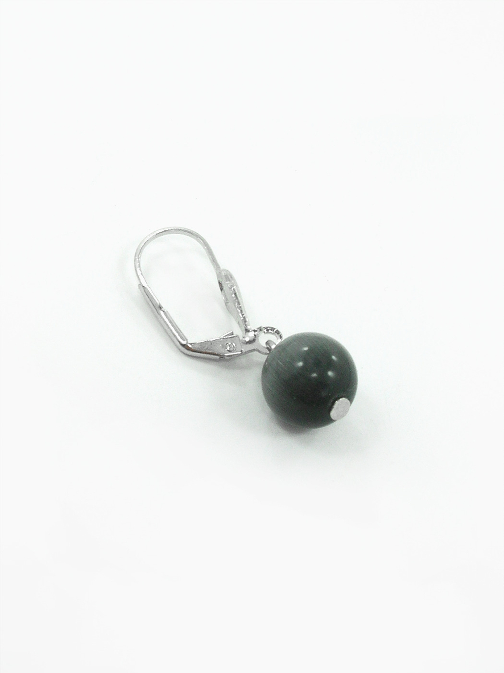 Серьги из кошачьего глаза kgse001-ch10