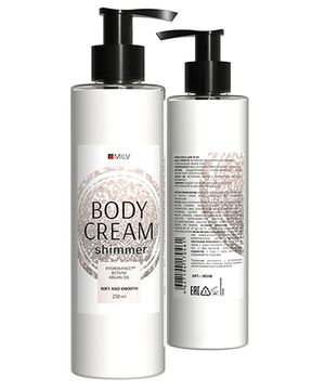 Крем-блеск для тела 250 мл.