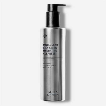 ALLIES OF SKIN Molecular Silk Amino Hydrating Cleanser 250 ОЧИЩАЮЩИЙ УВЛАЖНЯЮЩИЙ ГЕЛЬ ДЛЯ УМЫВАНИЯ С АМИНОКИСЛОТАМИ ШЕЛКА 250 мл