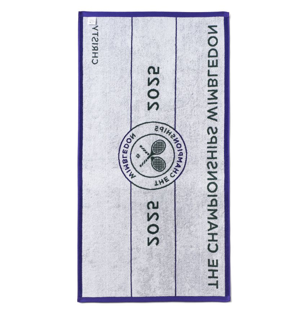 Теннисное полотенце Wimbledon The Championships 2025 - green/purple
