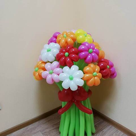 Букет Ромашек из шаров