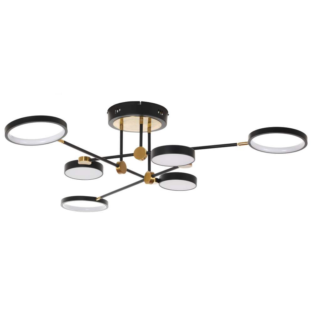 Потолочная люстра на штанге светодиодная MyFar Mandy MR1230-6CL