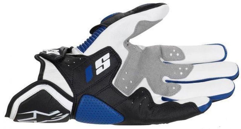 Мотоперчатки - ALPINESTARS S1 (cиние)