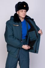 Куртка утепленная укороченная