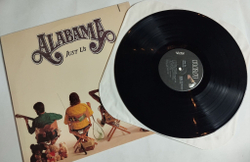 Винтажная виниловая пластинка LP Alabama Just Us (USA 1987)