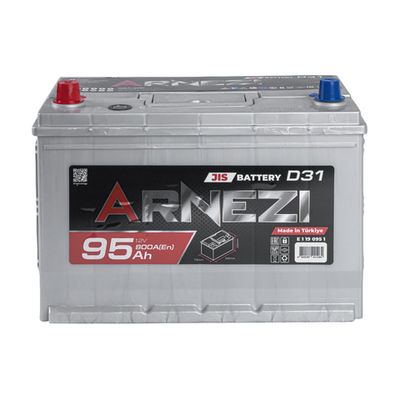 Аккумулятор ARNEZI JIS SMF 95 А/ч прямой L+ 306x176x225 N70 EN 800 А