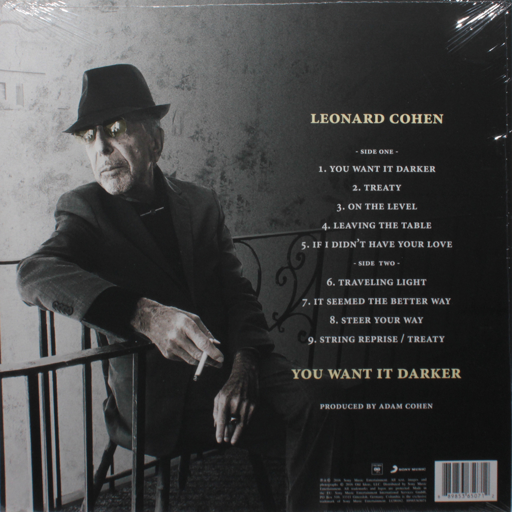 Leonard Cohen / You Want It Darker (LP)