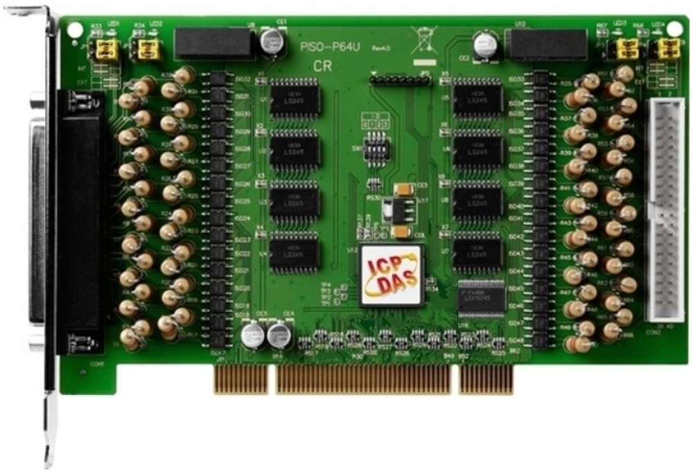 Плата  ICP DAS PISO-P64U-24V CR
