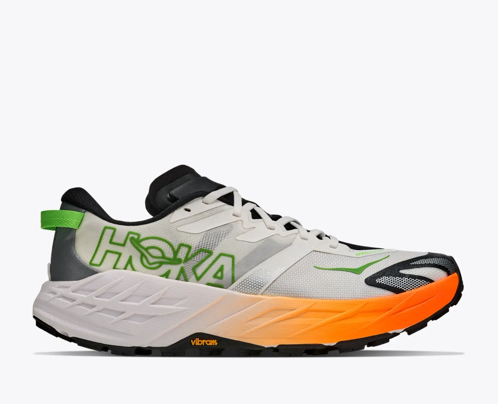 Кроссовки для бега HOKA Speedgoat 7 - Frost / Neon Tangerine