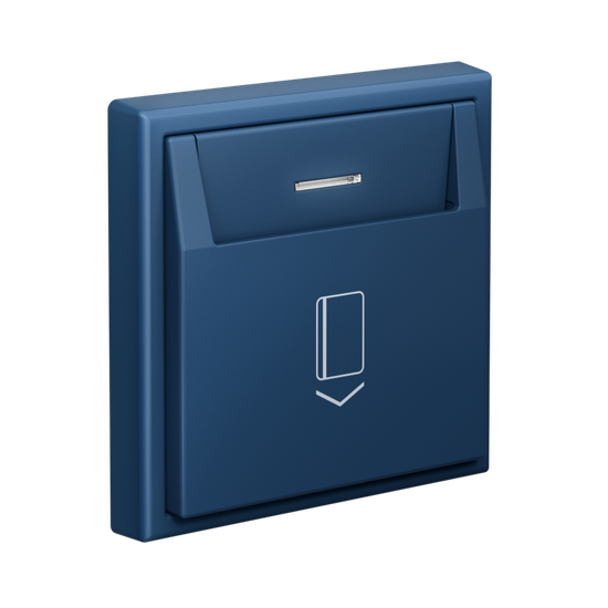 Выключатель карточный ArtGallery 10А без задержки времени быстрозажим. клем. аквамарин SE GAL001114S