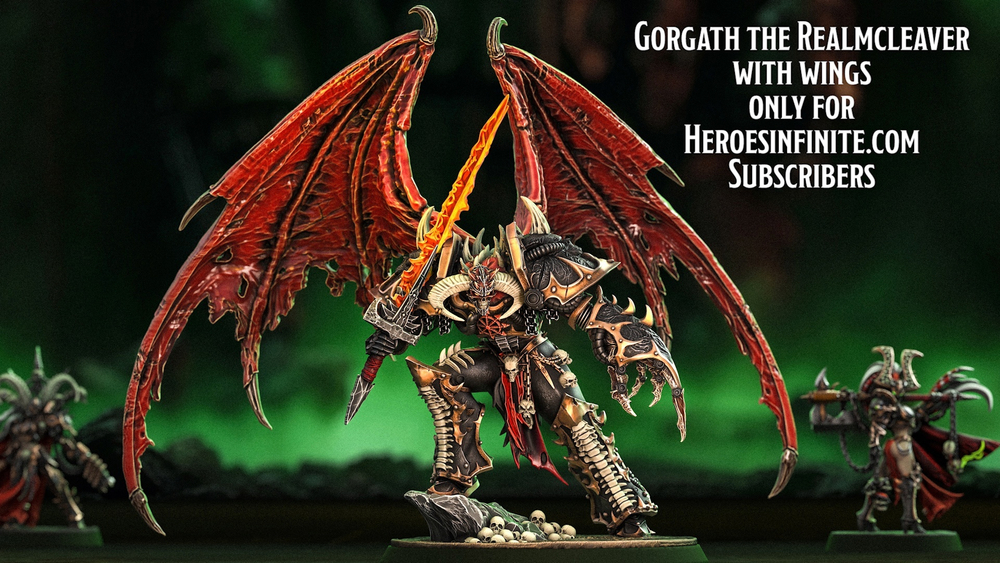 Chaos Gorgath with Wings