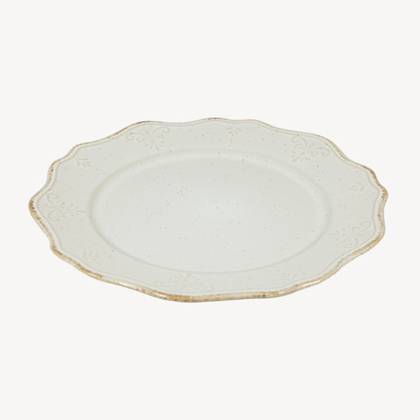 Тарелка плоская 26.5см Дымов Керамика Мотив Солнце