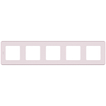 Рамка 5 постов розовый Inspiria Legrand