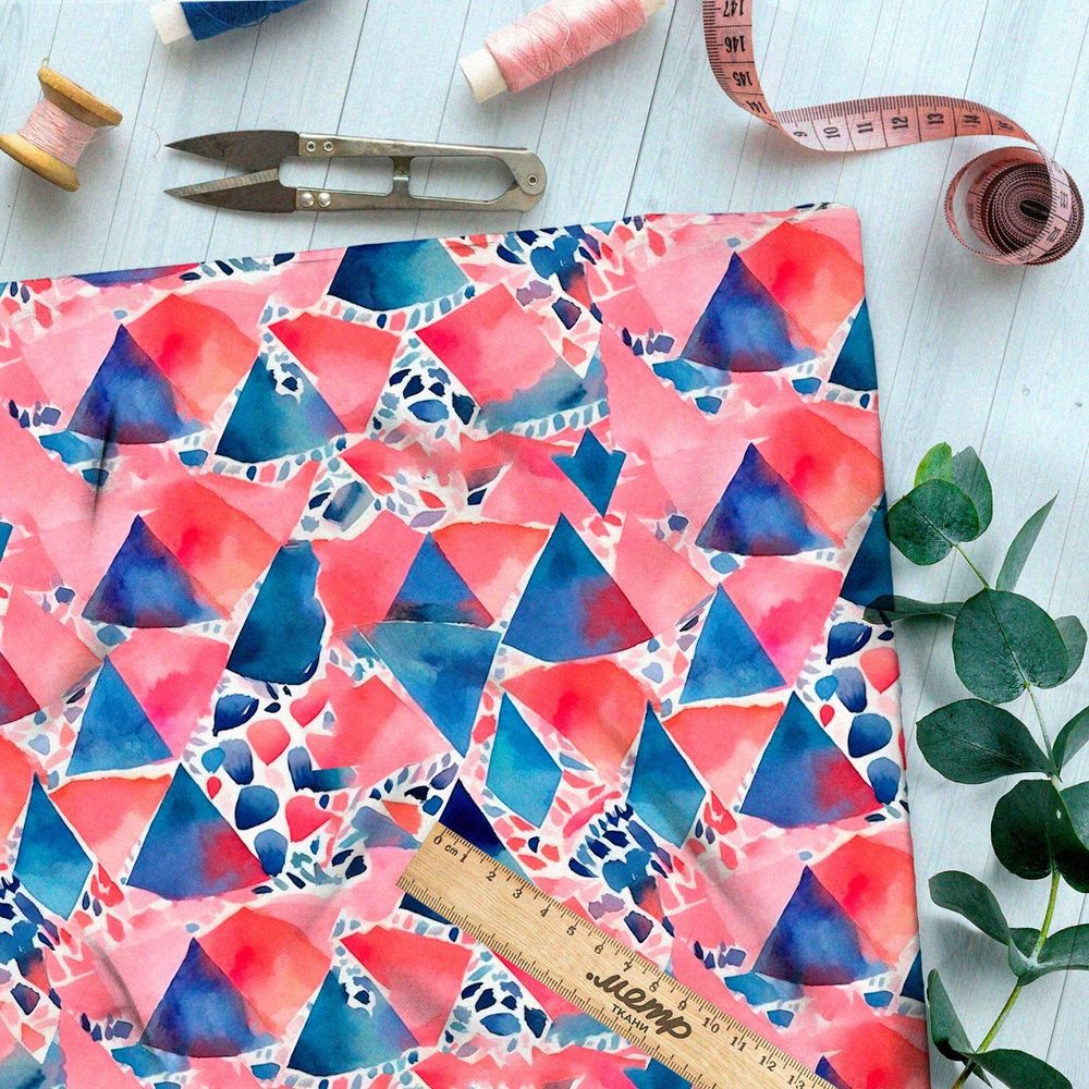 Ткань премиум бифлекс туманные вспышки