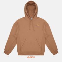  Толстовка мужская Carhartt WIP Hooded American Script артикул:I028279_hamilton_brown - купить в магазине Дайс