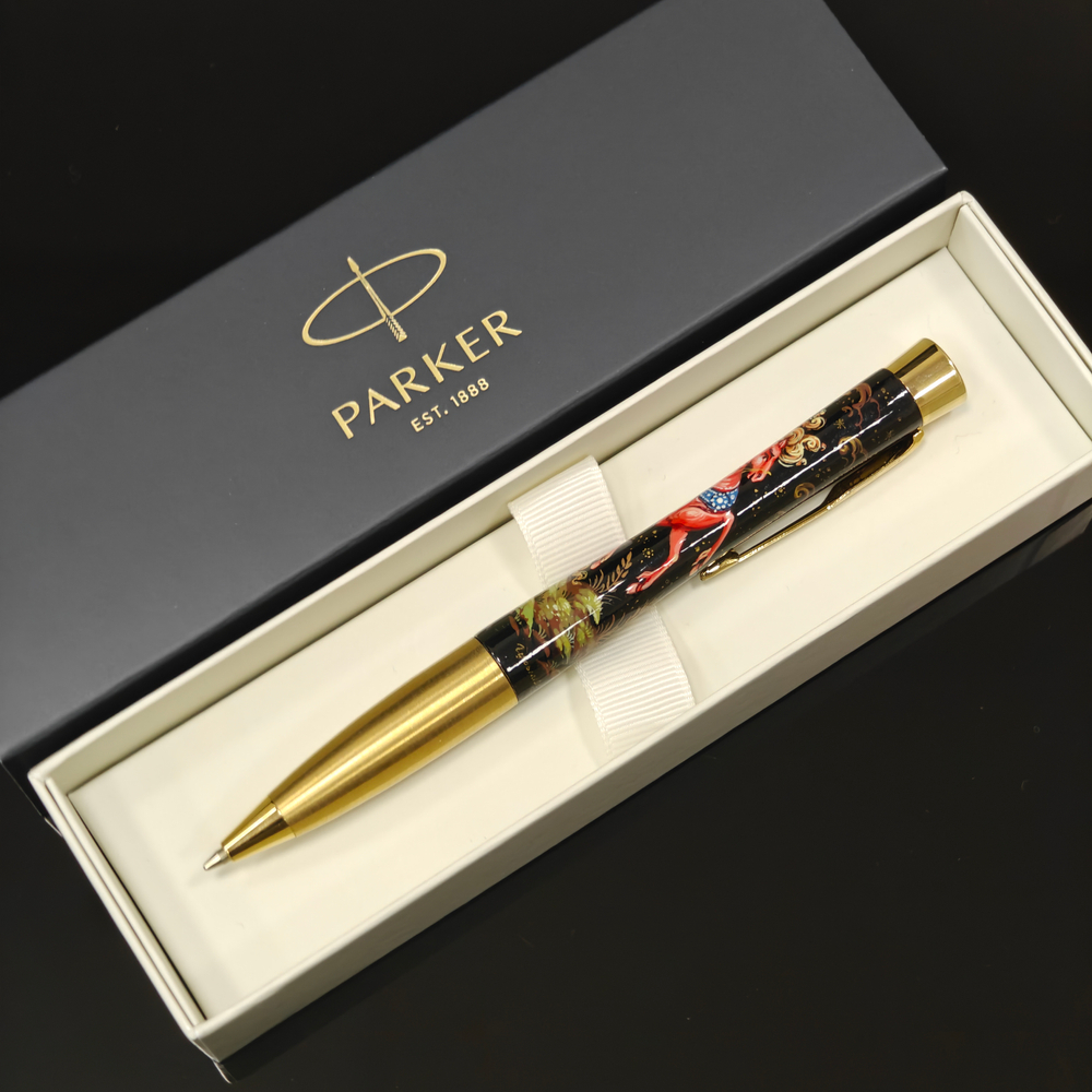 Ручка Parker Urban с ручной росписью "Сказочный конь" в коробке