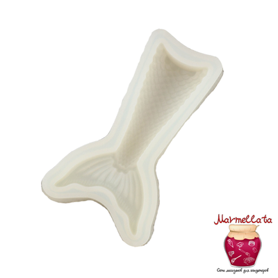 Молд силиконовый "Хвост русалки", 9,5*5,5*2 см