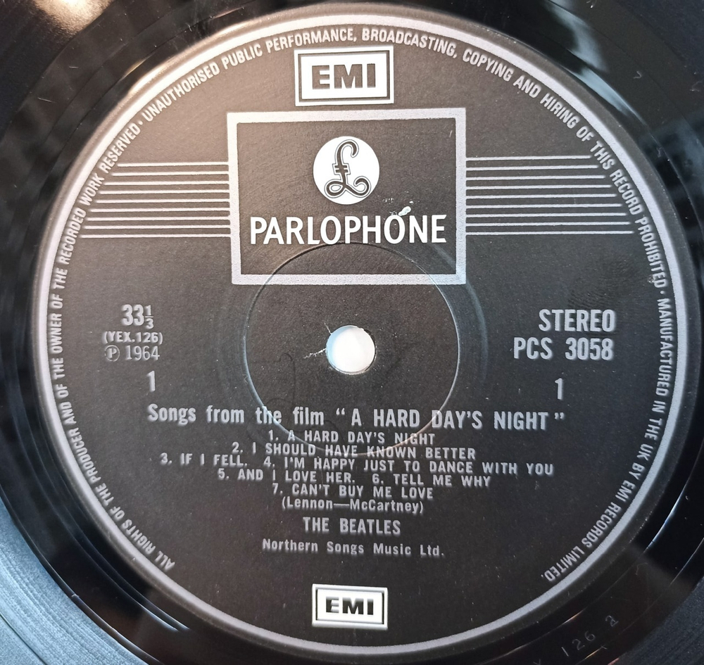 The Beatles A Hard Day's Night (UK 1984)