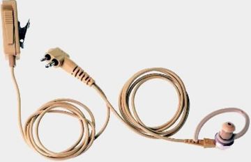 Гарнитура скрытого ношения RLN5317 с микрофоном и РТТ (бежевая)