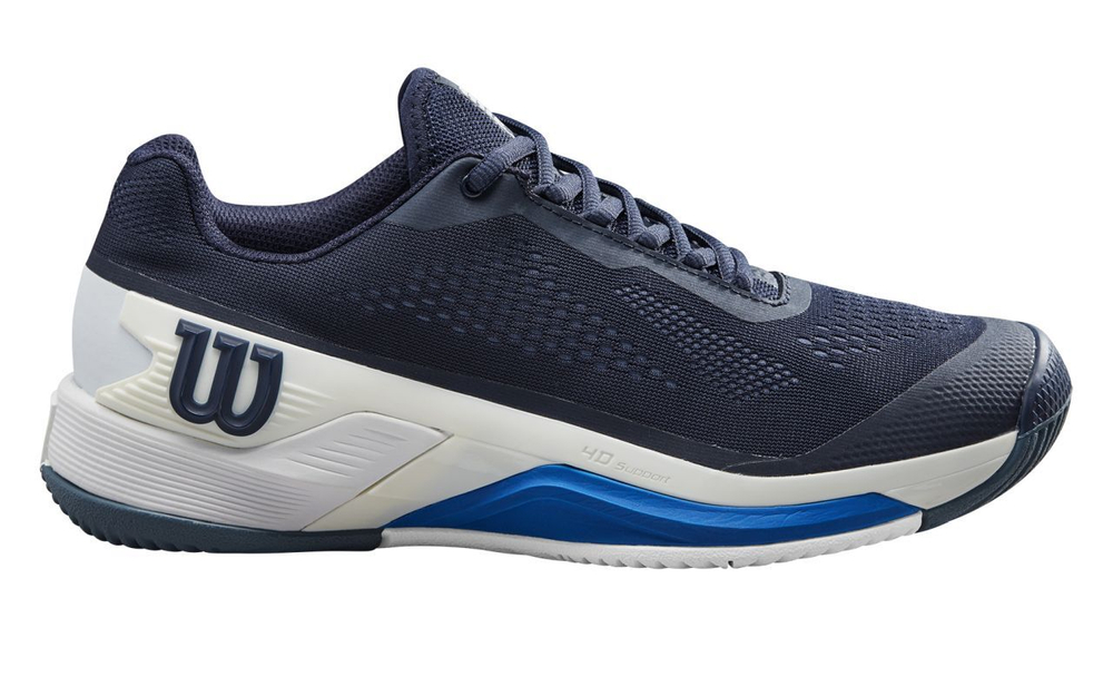Мужские кроссовки теннисные Wilson Rush Pro 4.0 - небесный