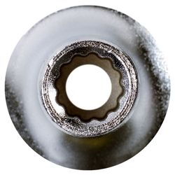 KING TONY (433008M) Головка торцевая стандартная двенадцатигранная 1/2", 8 мм