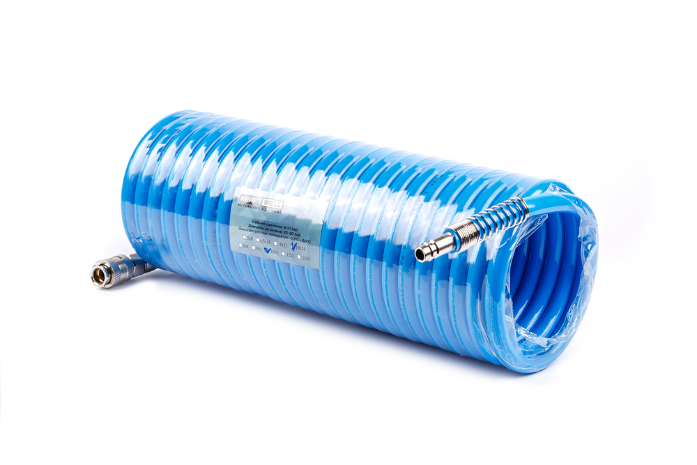 KraftWell KRW-HC101410 Шланг полиуретановый 10 м, 10х14 мм, БРС