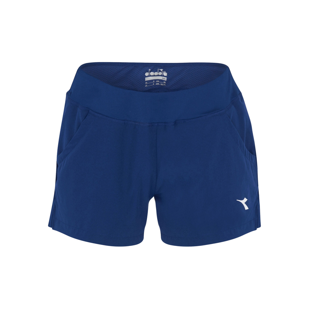 Женские теннисные шорты Diadora Court Shorts Women - Dark Blue, White