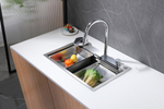 Кухонная мойка ABBER Wasser Kreis AF2194 хром