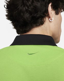 Мужское теннисное поло Nike Rafa Slim Polo - action green/light lemon twist