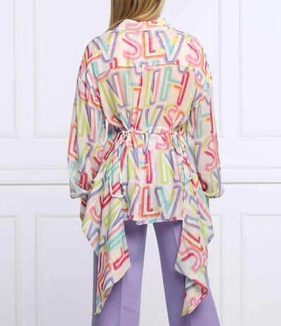 рубашка shirt gleti Silvian Heach - разноцветная(CVP22037CA)