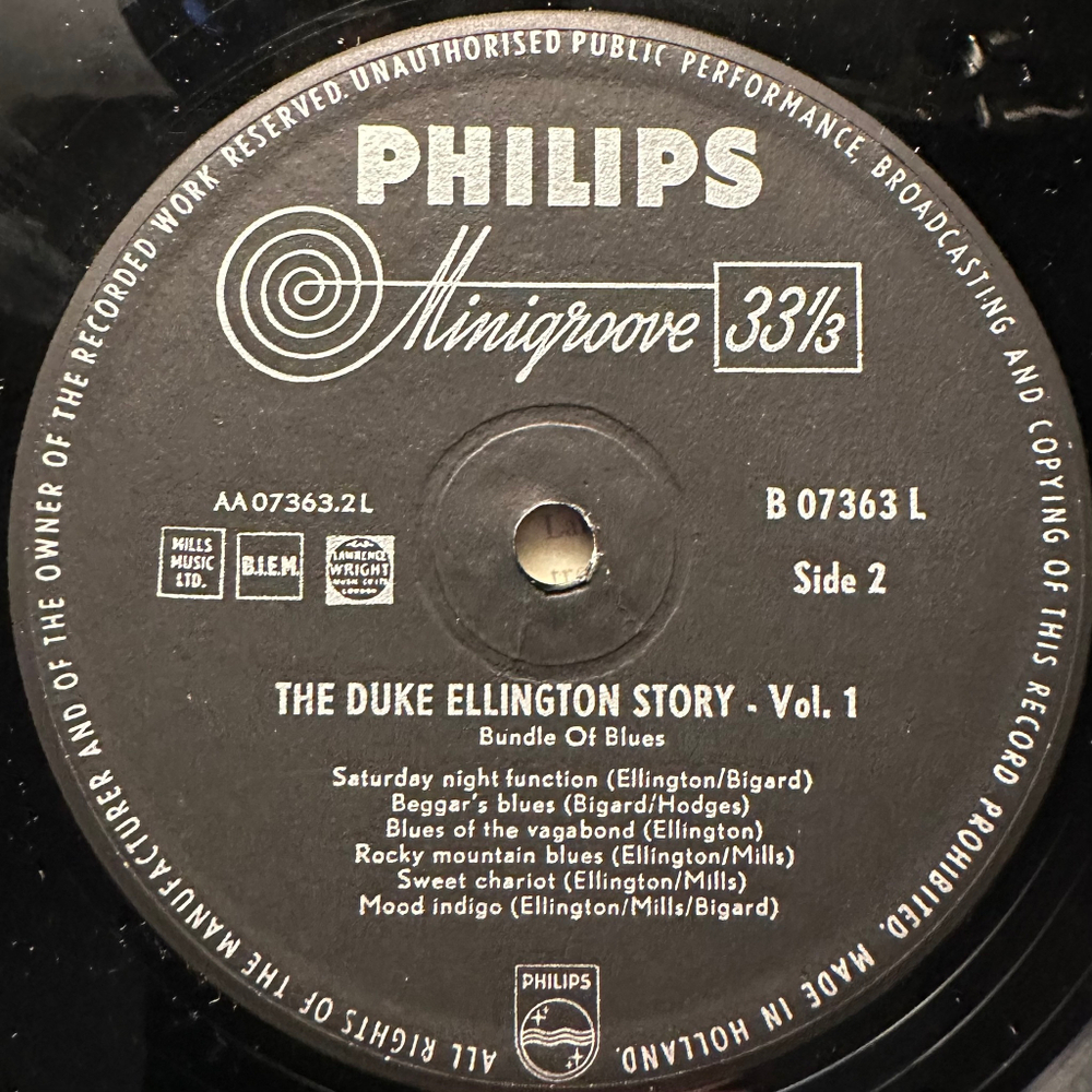 Duke Ellington - The Duke Ellington Story Volume 1 (Голландия)