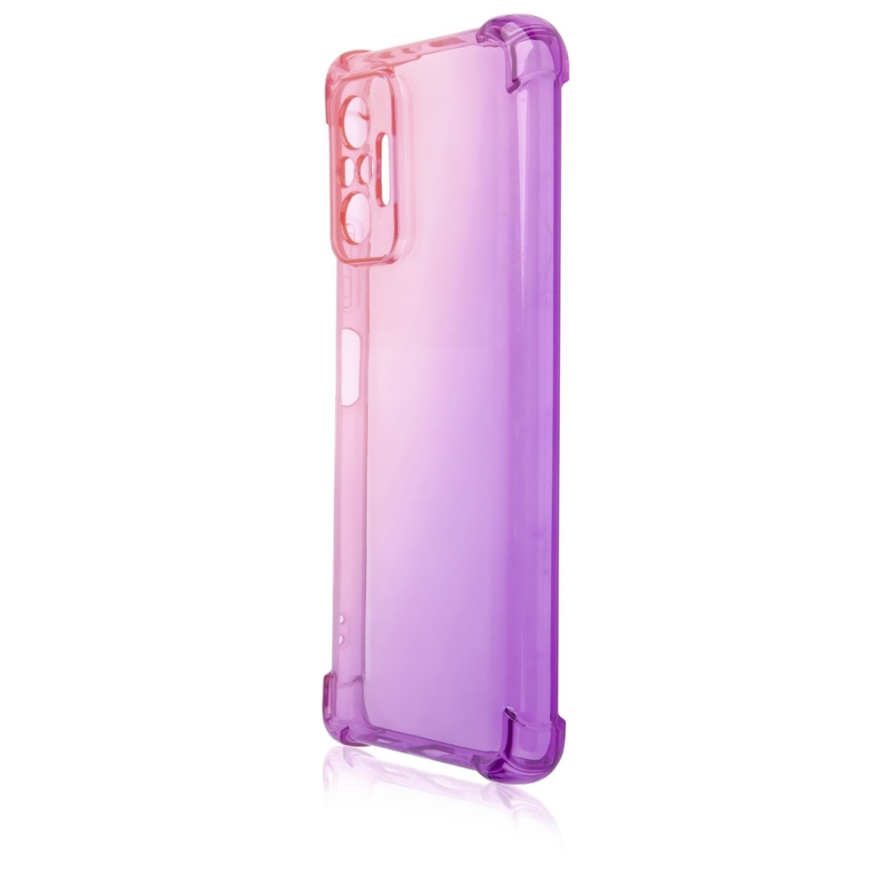 Чехол ROSCO для Xiaomi Redmi Note 10 Pro оптом (арт. XM-RN10P-HARD-TPU-PINK-PURPLE)