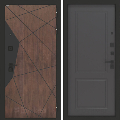 Входная дверь Бункер BN-14 - 11 Графит софт