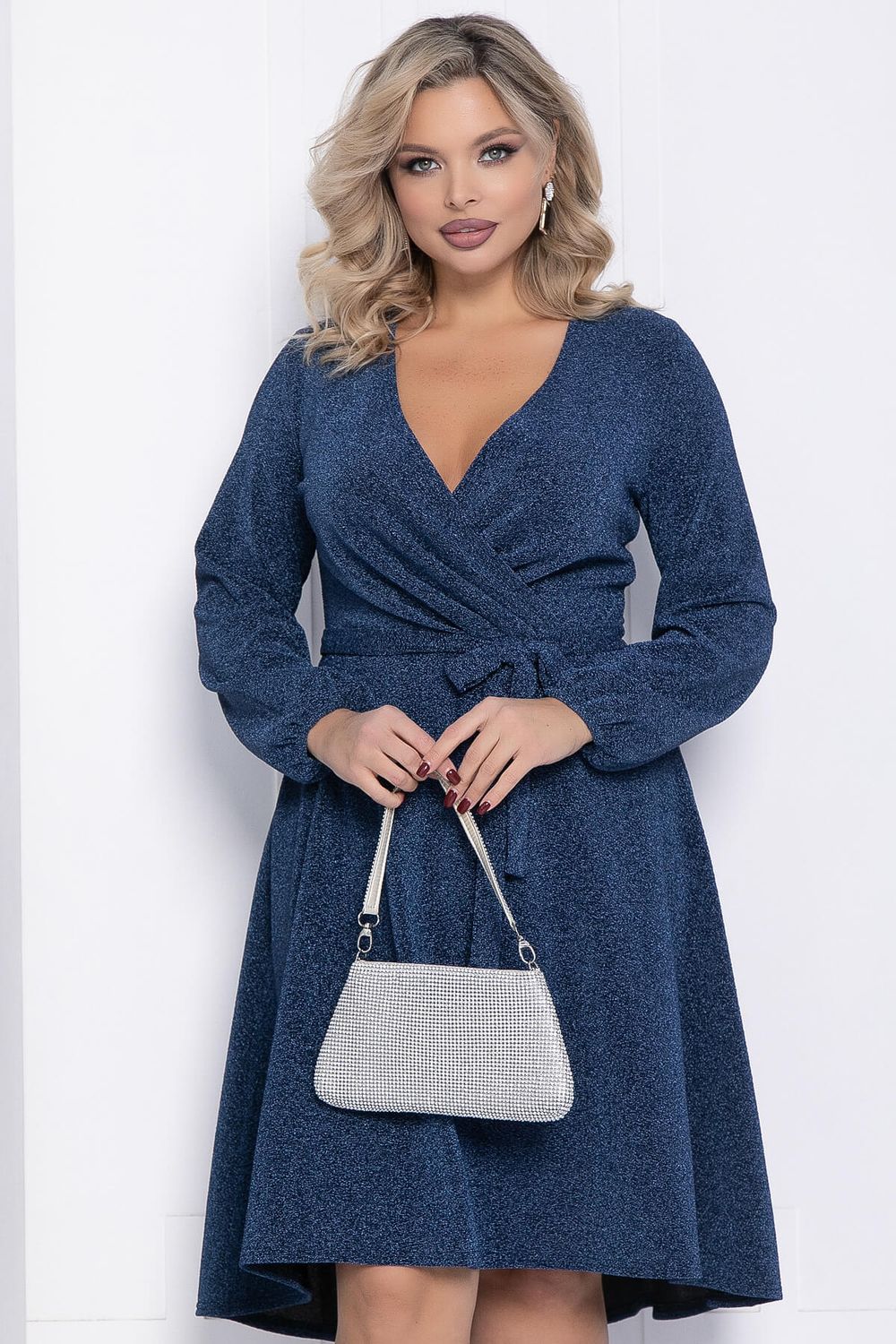 Платье праздничное Загадай желание (джинс) П14467-49М LT Collection