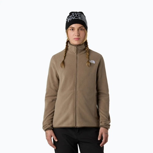 Женская флисовая толстовка The North Face Glacier Fleece mocha brown