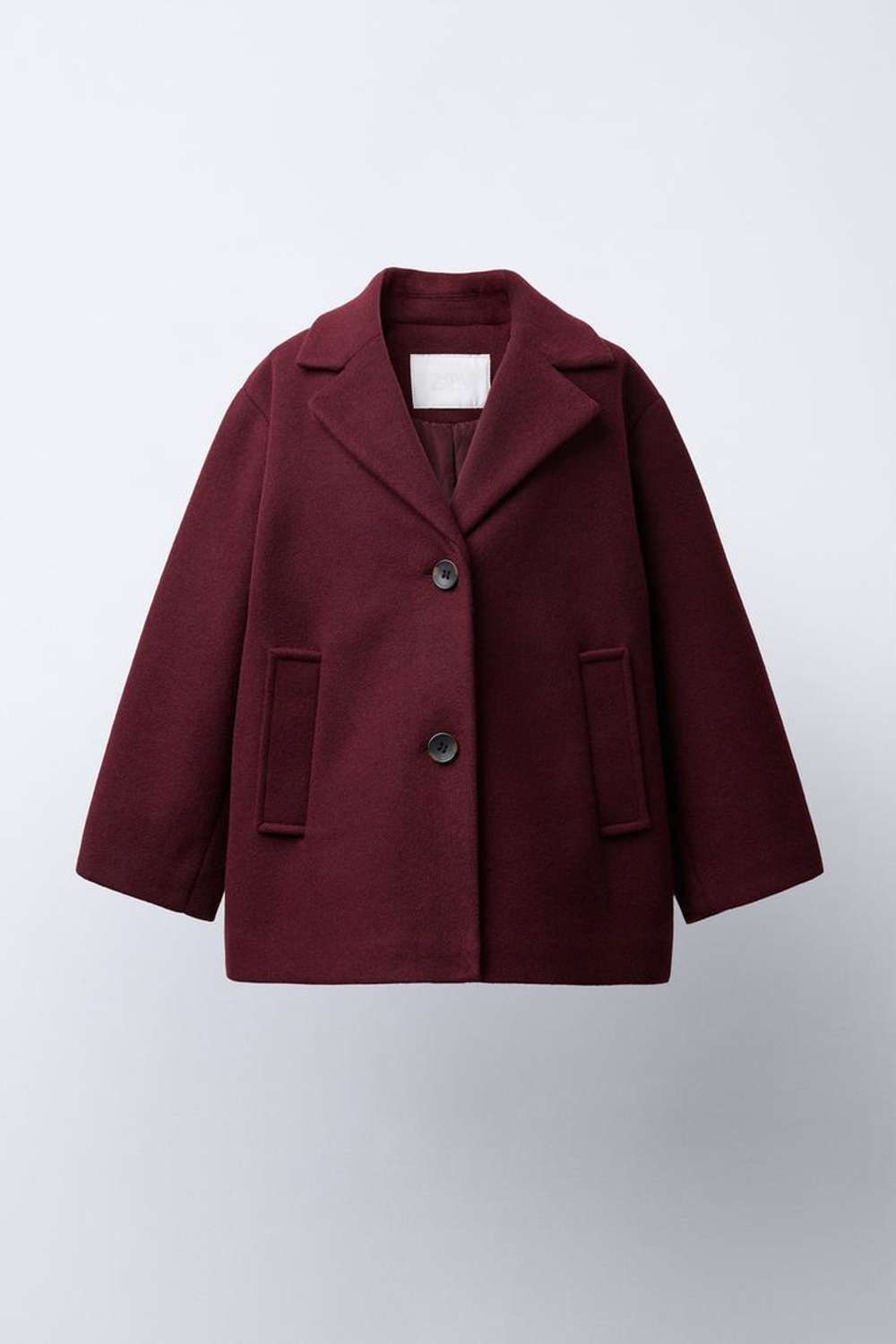 ZARA ПАЛЬТО, БОРДОВЫЙ