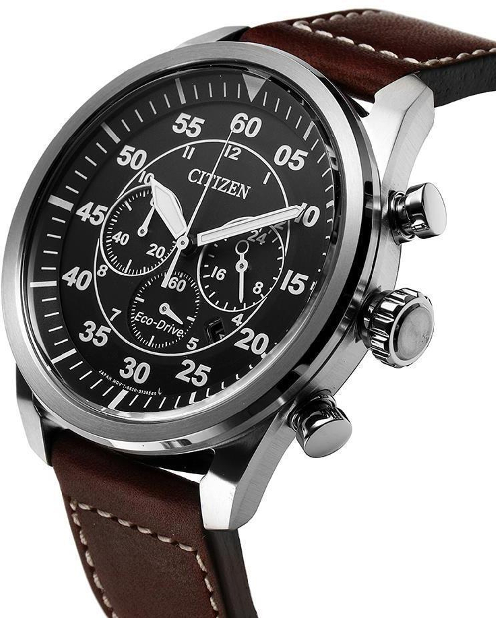 Мужские японские наручные часы Citizen CA4210-16E