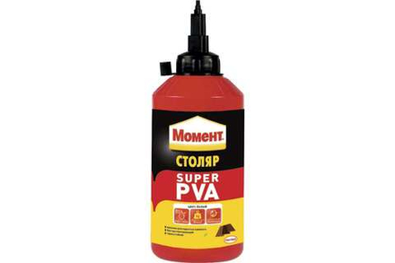 Клей для дерева Момент Столяр Супер ПВА  водно-дисперсионный, 750г